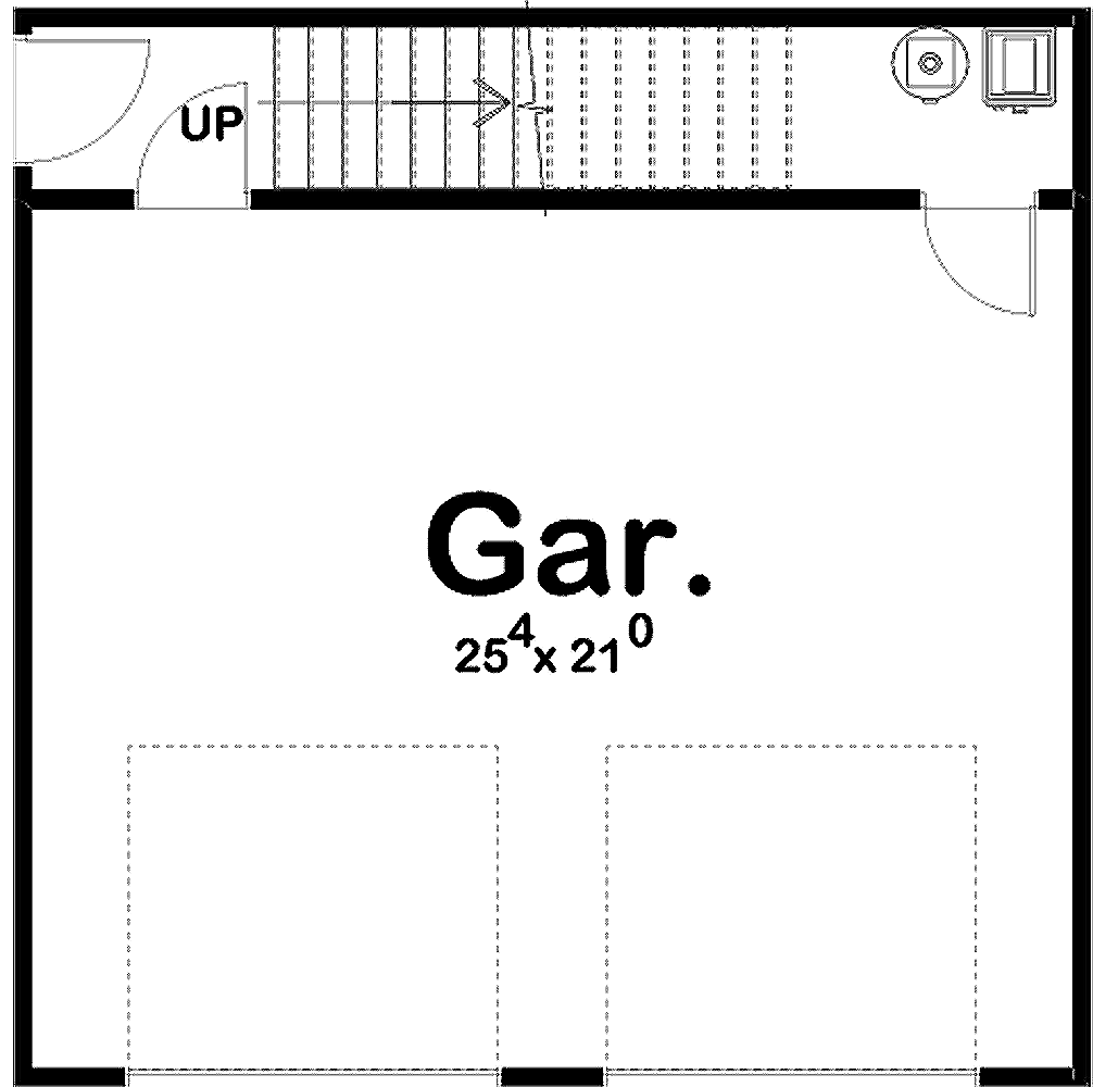 Greeley Garage First Floor Plan