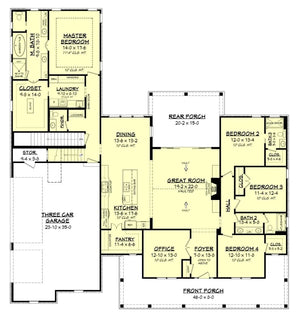 wentworth house plan - archival designs house plans, floor plan