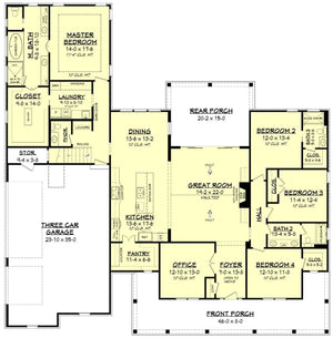 wentworth house plan - archival designs house plans, floor plan