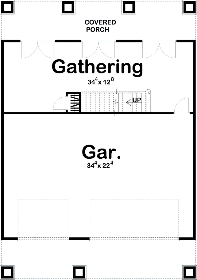 Manning House Plan - Archival Designs House Plans, floor plan