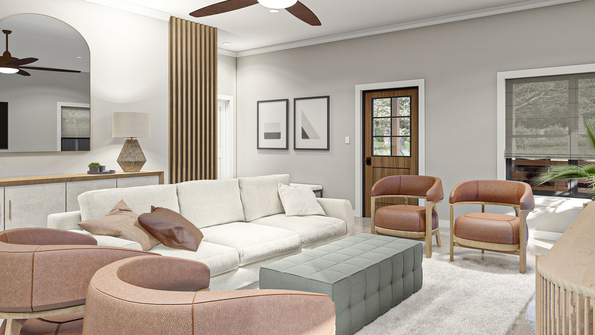 Westminster House Plan - Livingroom