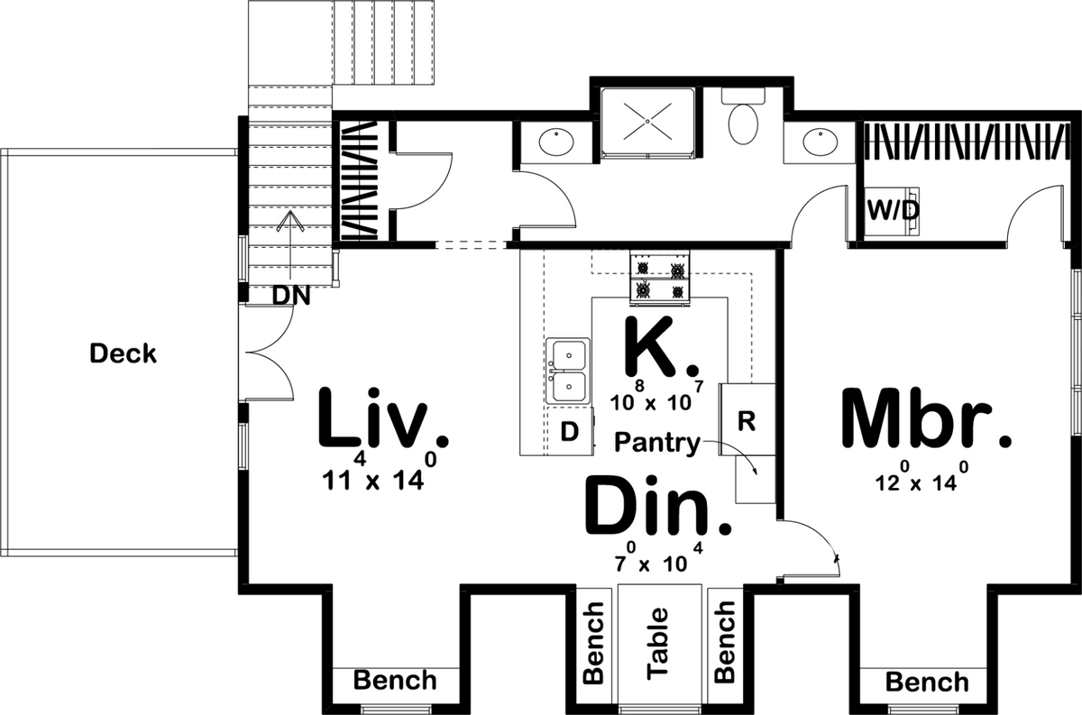 Stable View Second Floor Plan