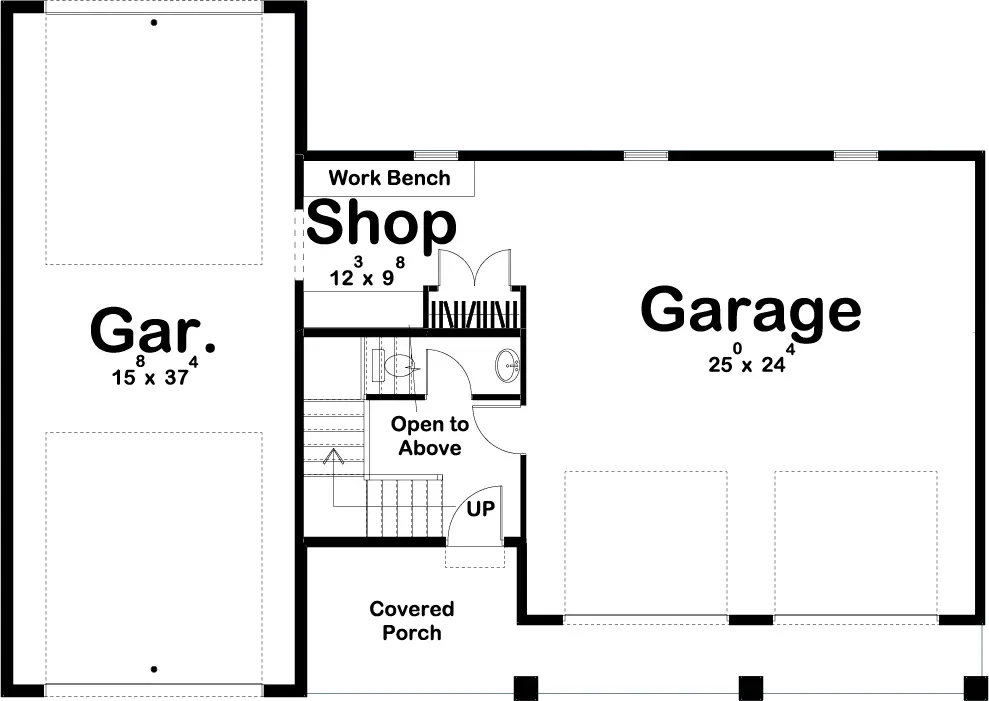 Chippewa House Plan - Archival Designs House Plans, floor plan