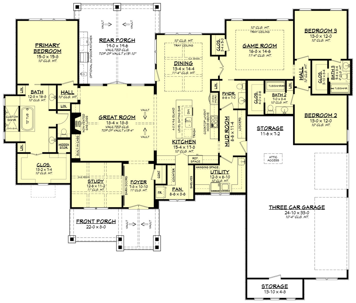 Odessa House - Main Floor Plan