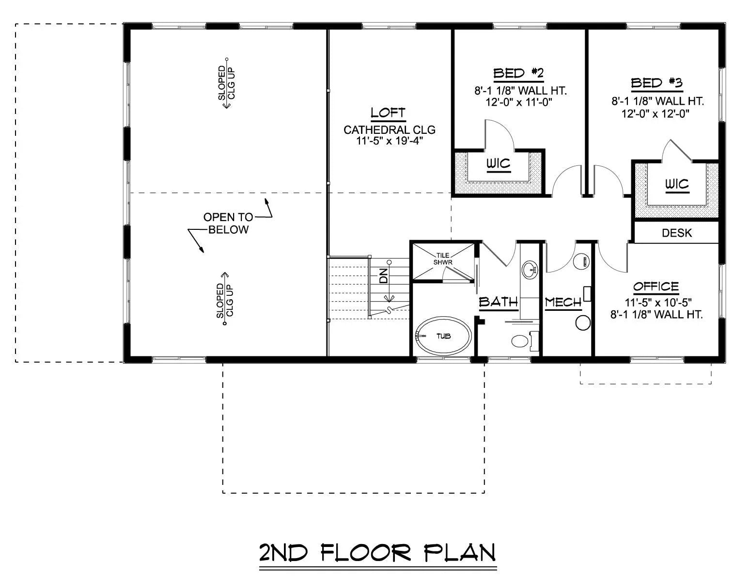 Ruby House Plan - Archival Designs House Plans, floor plan