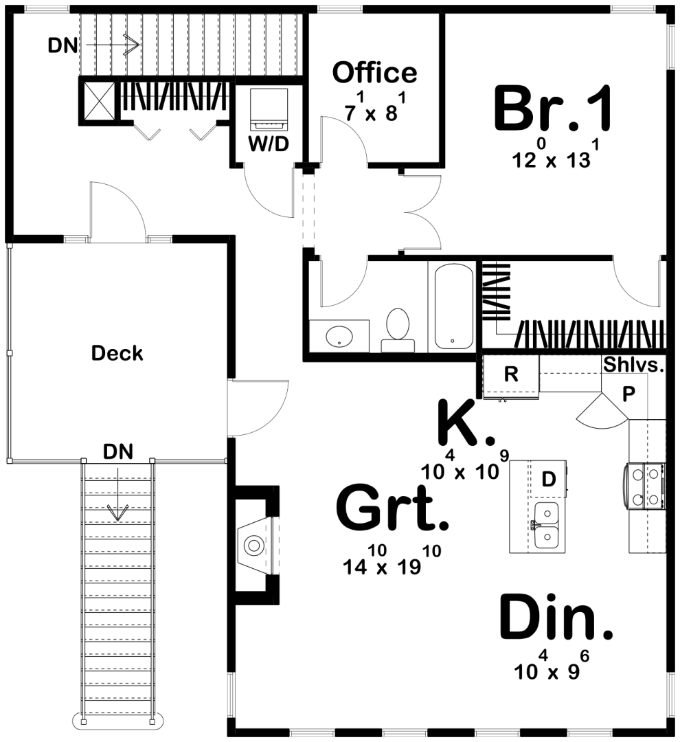 Canterbury Second Floor Plan