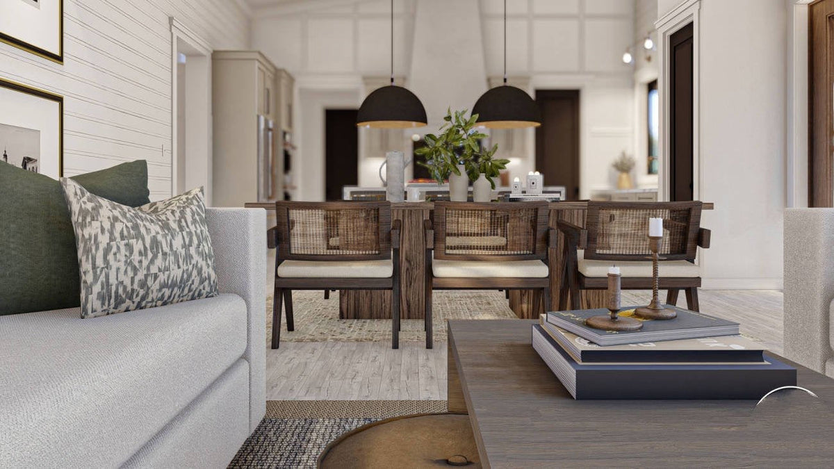 Jonesboro Barndominium House Plan - Living Room