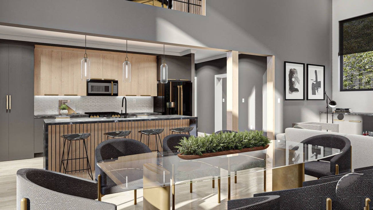 Southaven Barndominium House Plan-Dining Room