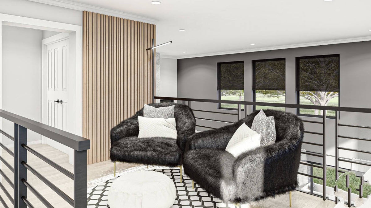 Southaven Barndominium House Plan-Living Room