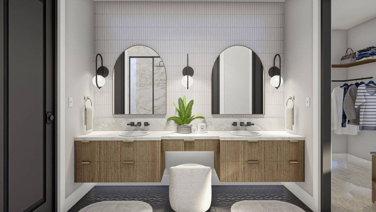 Blue Ridge Barndominium House Plan - Bathroom