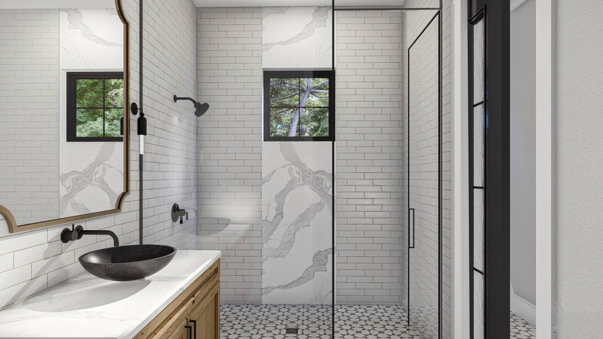 Winslow Pointe Barndominium House Plan - Bathroom