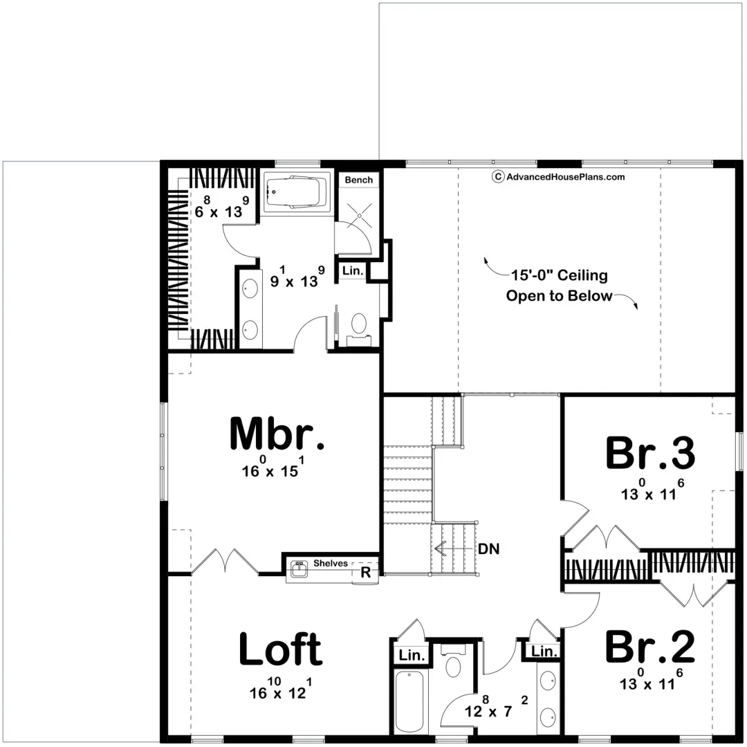 Pittston Farm Barndominium - Archival Designs House Plans, floor plan