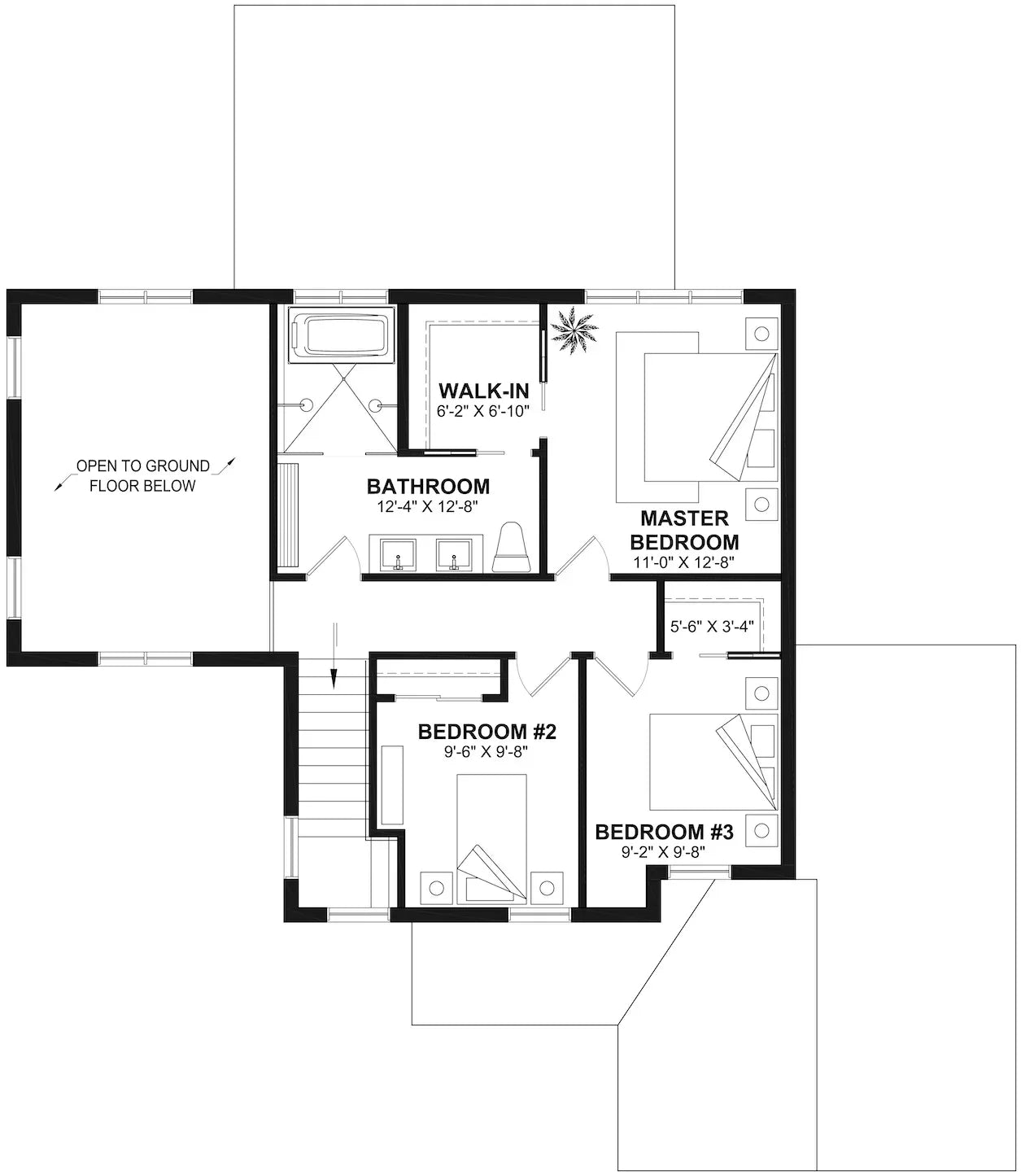 Maveryk House Upper Floor Plan