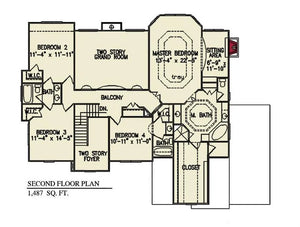 astoria - archival designs house plans, floor plan