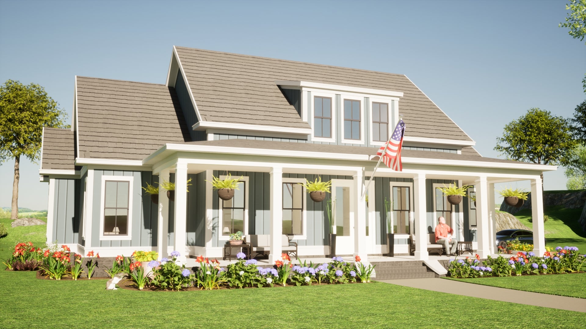 Spacious 2,301 Sq Ft Brick Home with Open Floor Plan