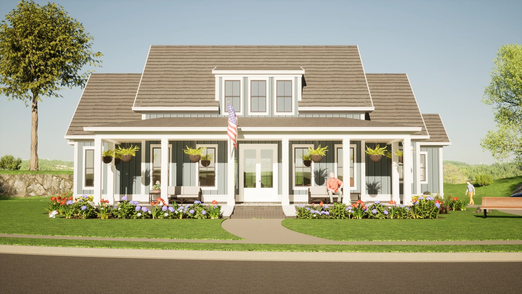 Spacious 2,301 Sq Ft Brick Home with Open Floor Plan