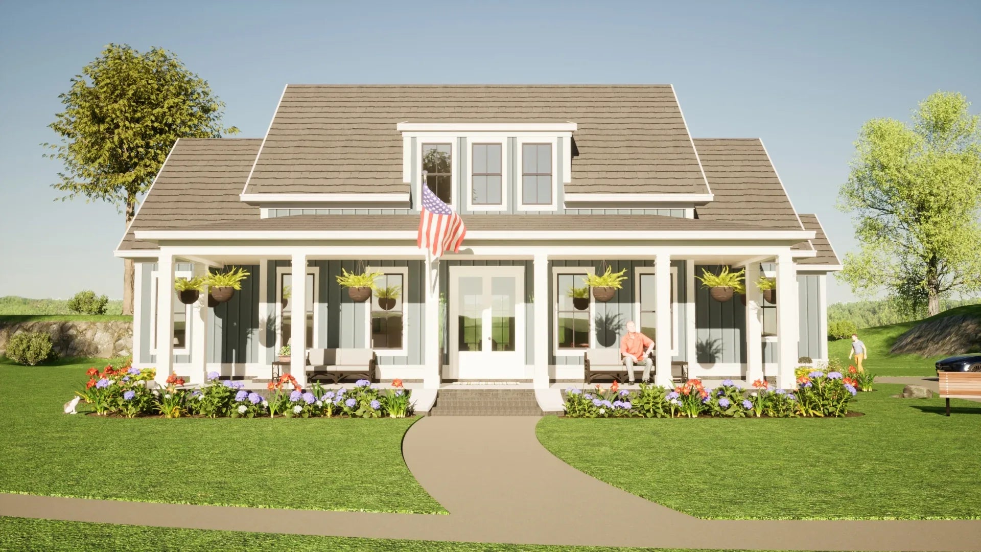 Spacious 2,301 Sq Ft Brick Home with Open Floor Plan