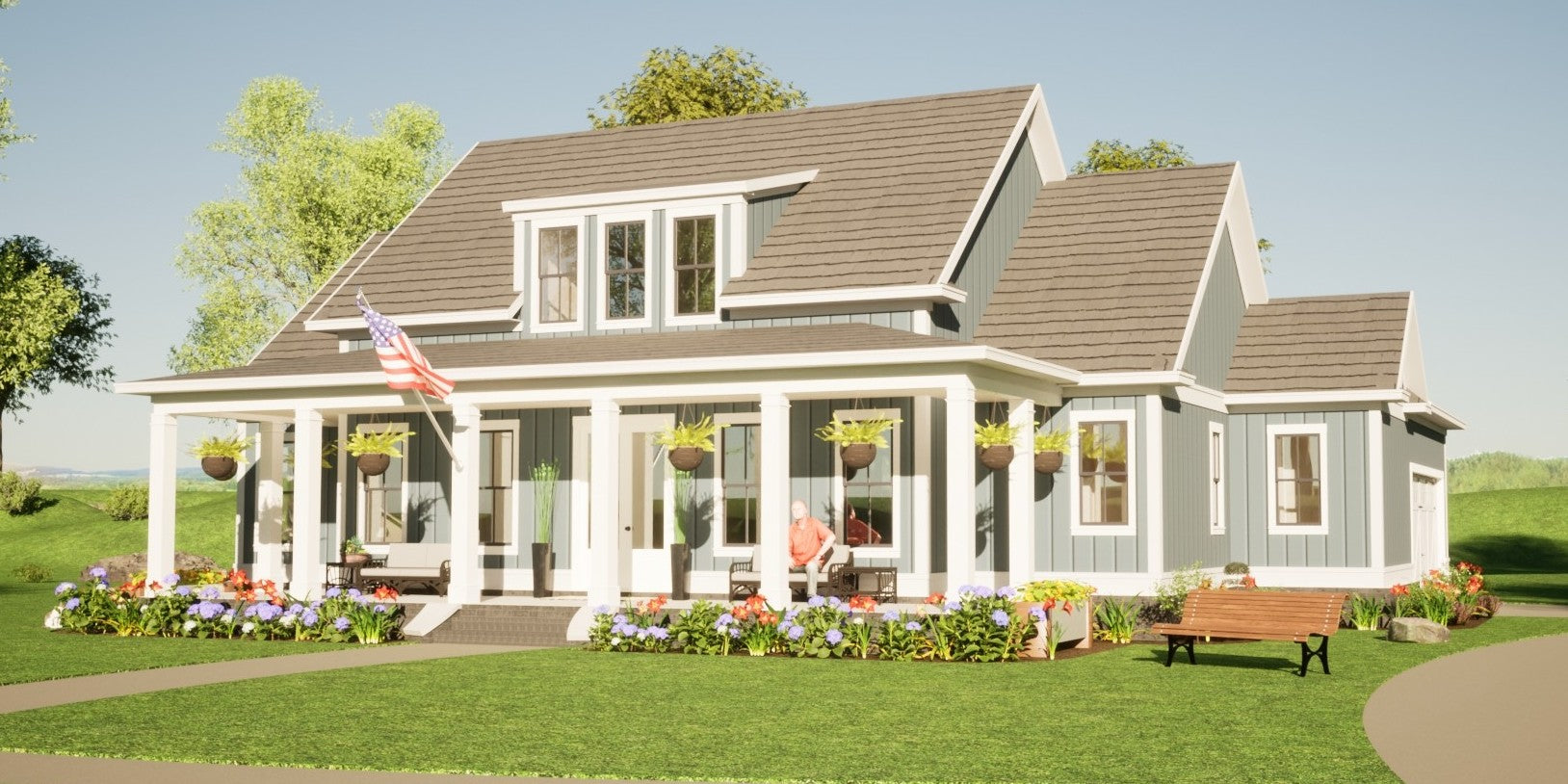 Spacious 2,301 Sq Ft Brick Home with Open Floor Plan