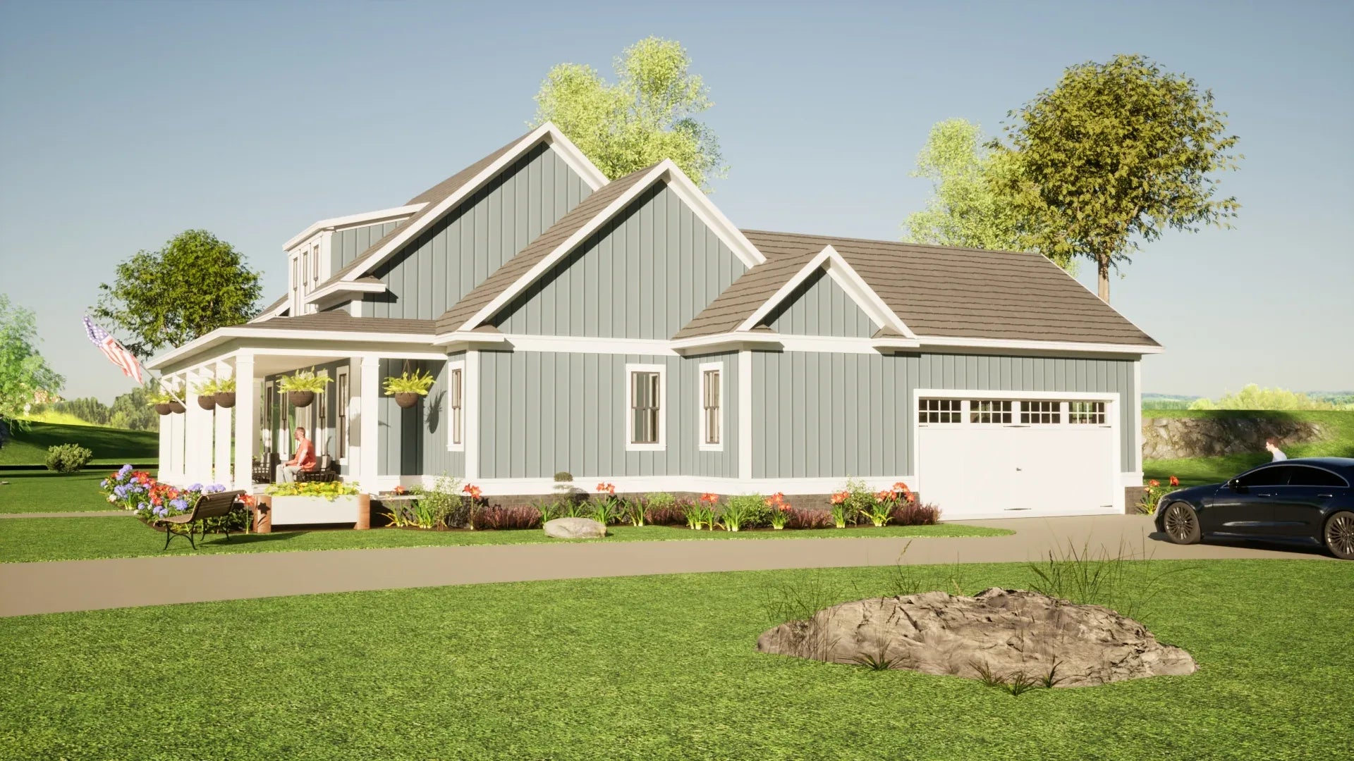 Spacious 2,301 Sq Ft Brick Home with Open Floor Plan