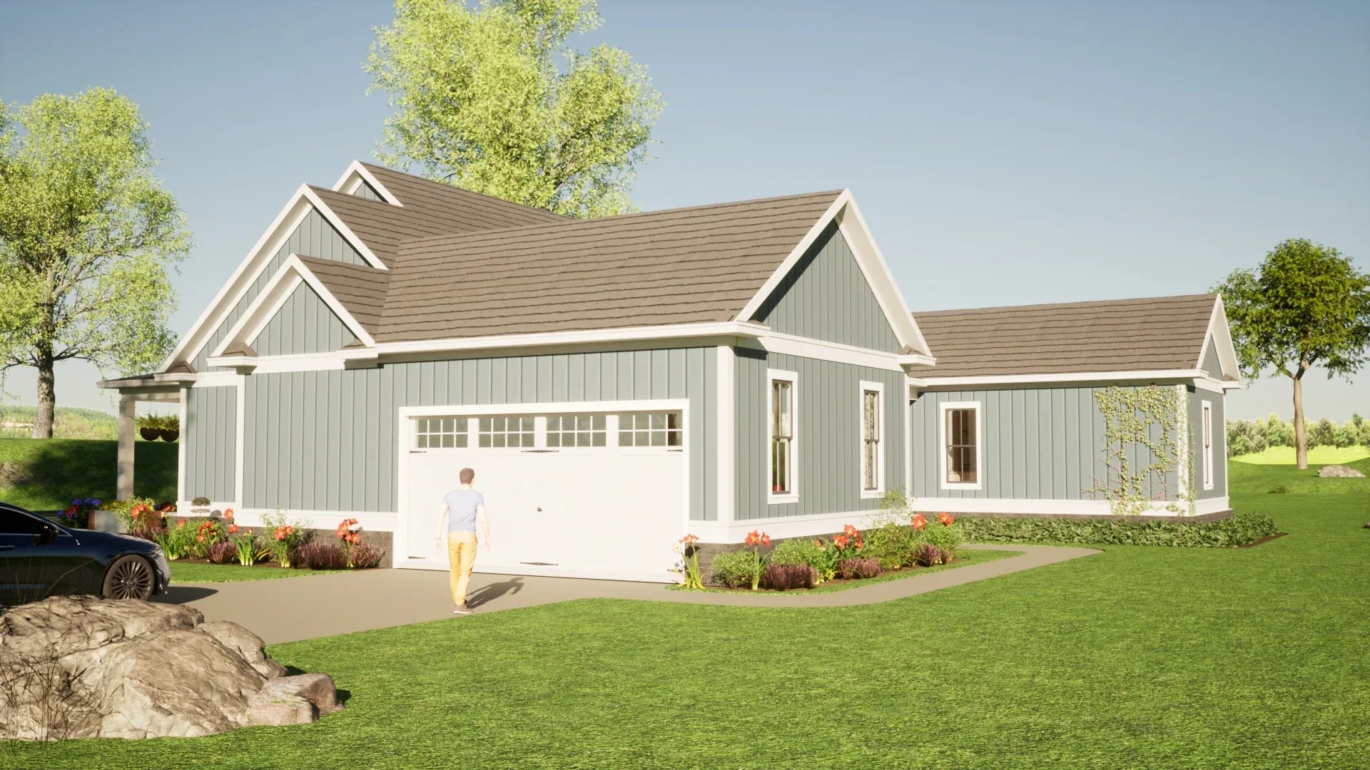 Spacious 2,301 Sq Ft Brick Home with Open Floor Plan
