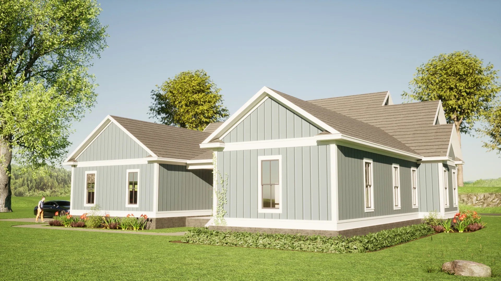 Spacious 2,301 Sq Ft Brick Home with Open Floor Plan