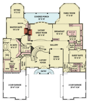 alexandra house plan - archival designs house plans, floor plan