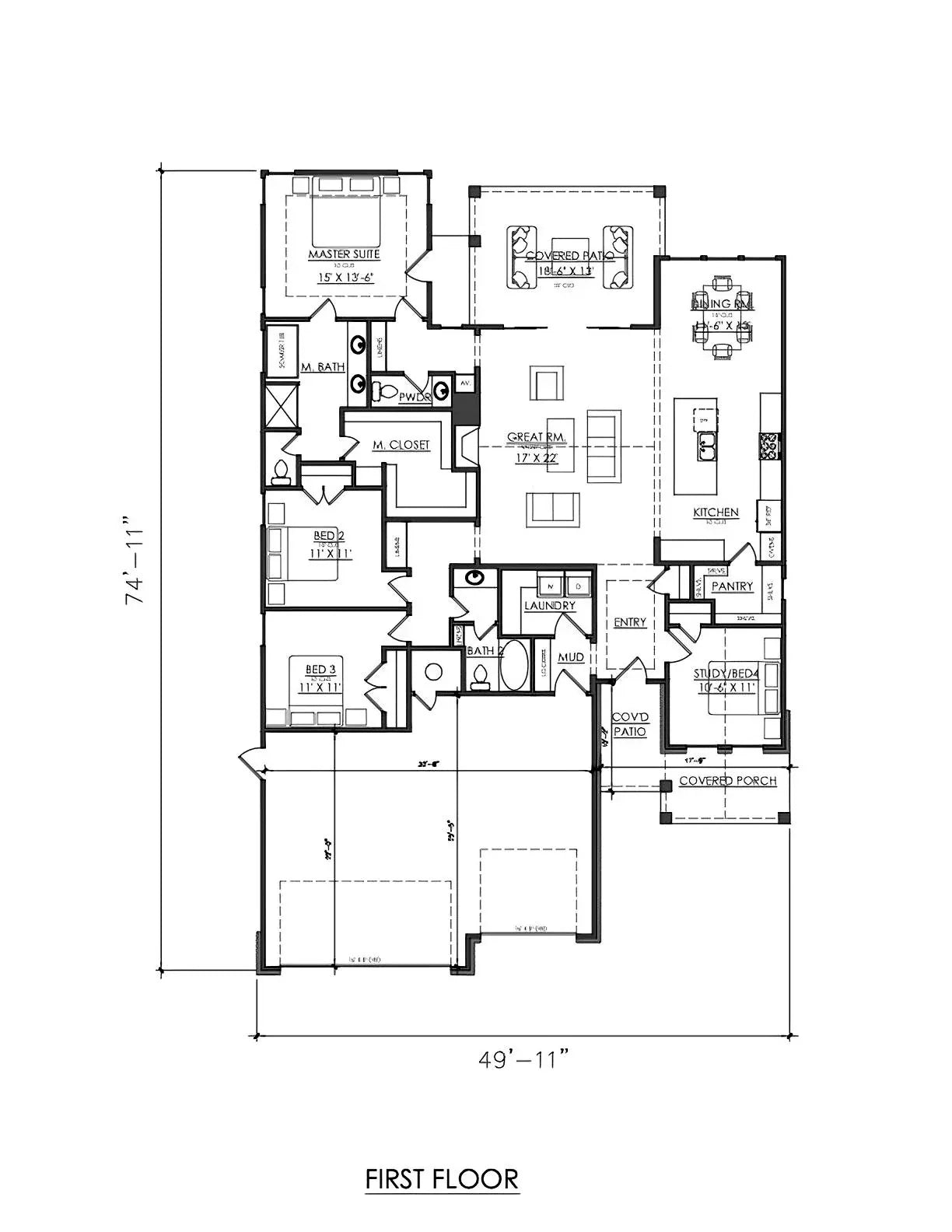 Bartlesville Archival Designs Floor Plan