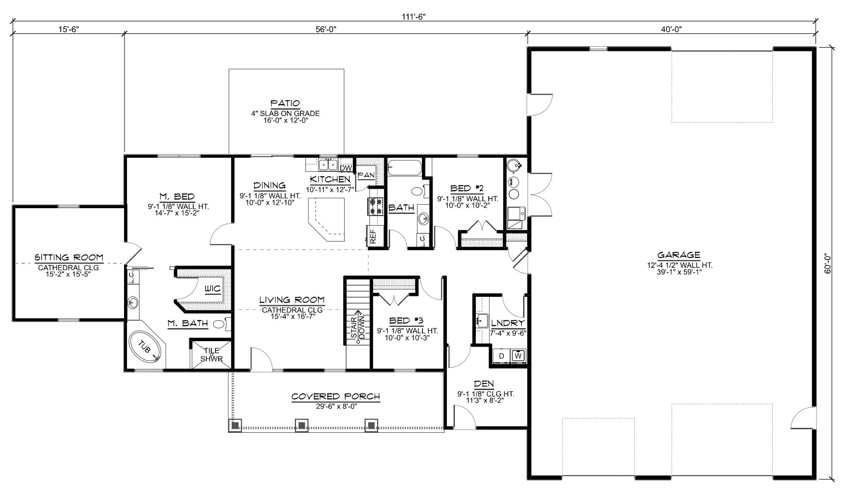 Aquene House Plan - Archival Designs House Plans, floor plan