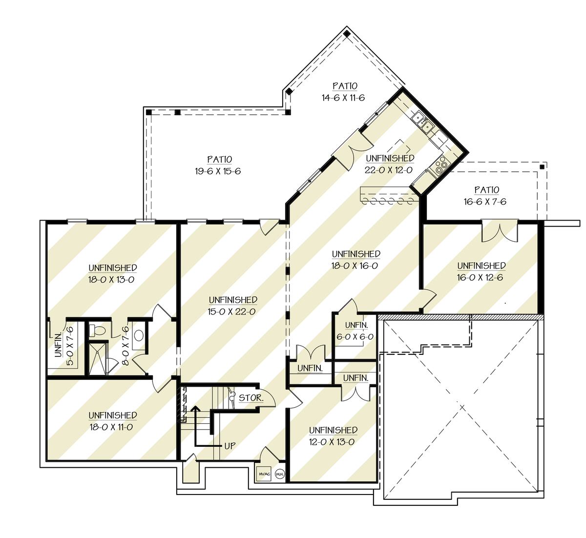Birchwood Basement Floor Plan