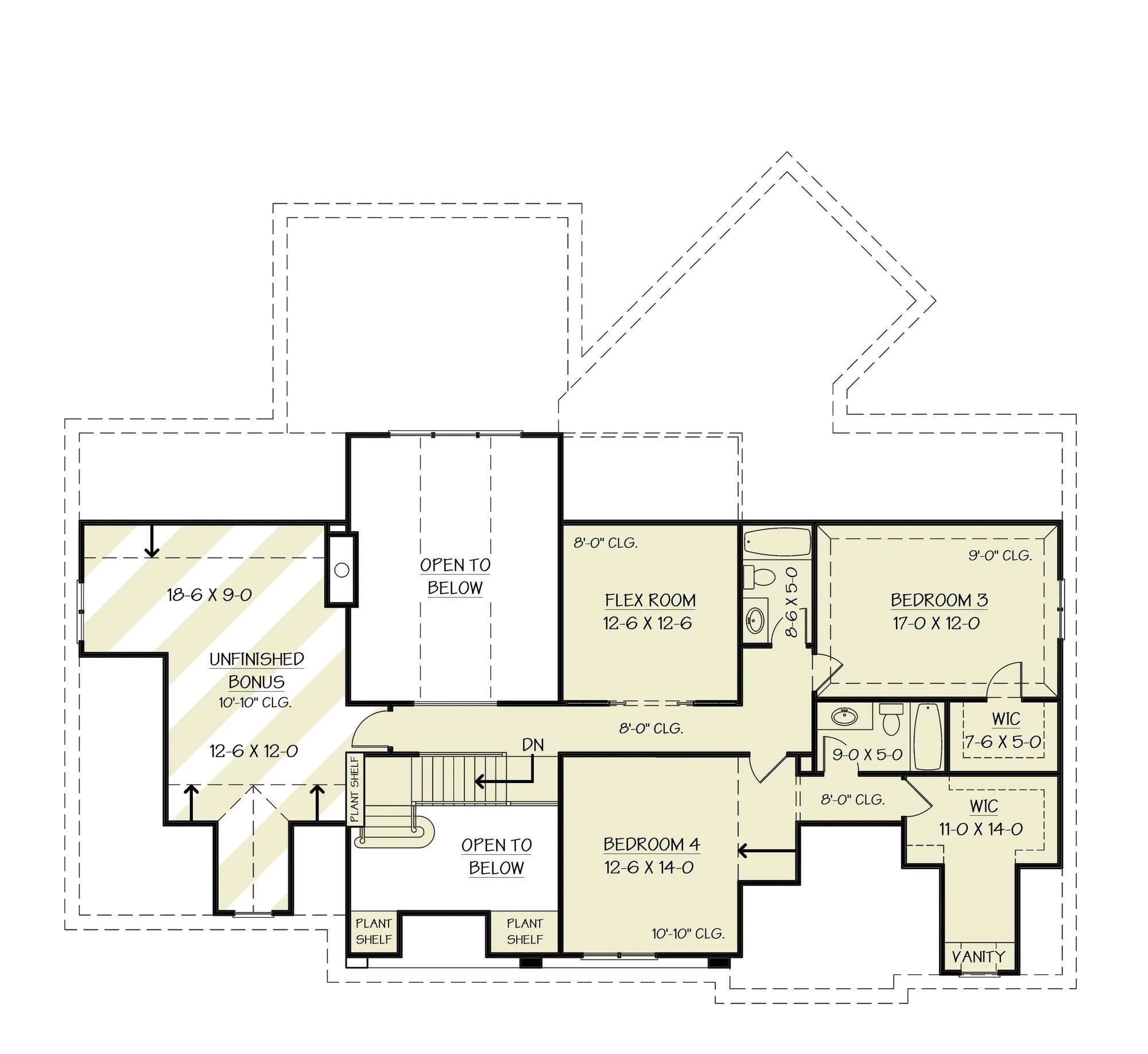 Birchwood House Plan - Archival Designs House Plans, floor plan