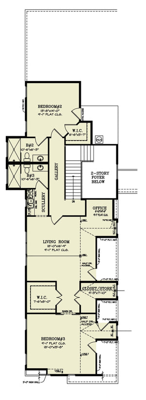 bluebell cottage second floor plan