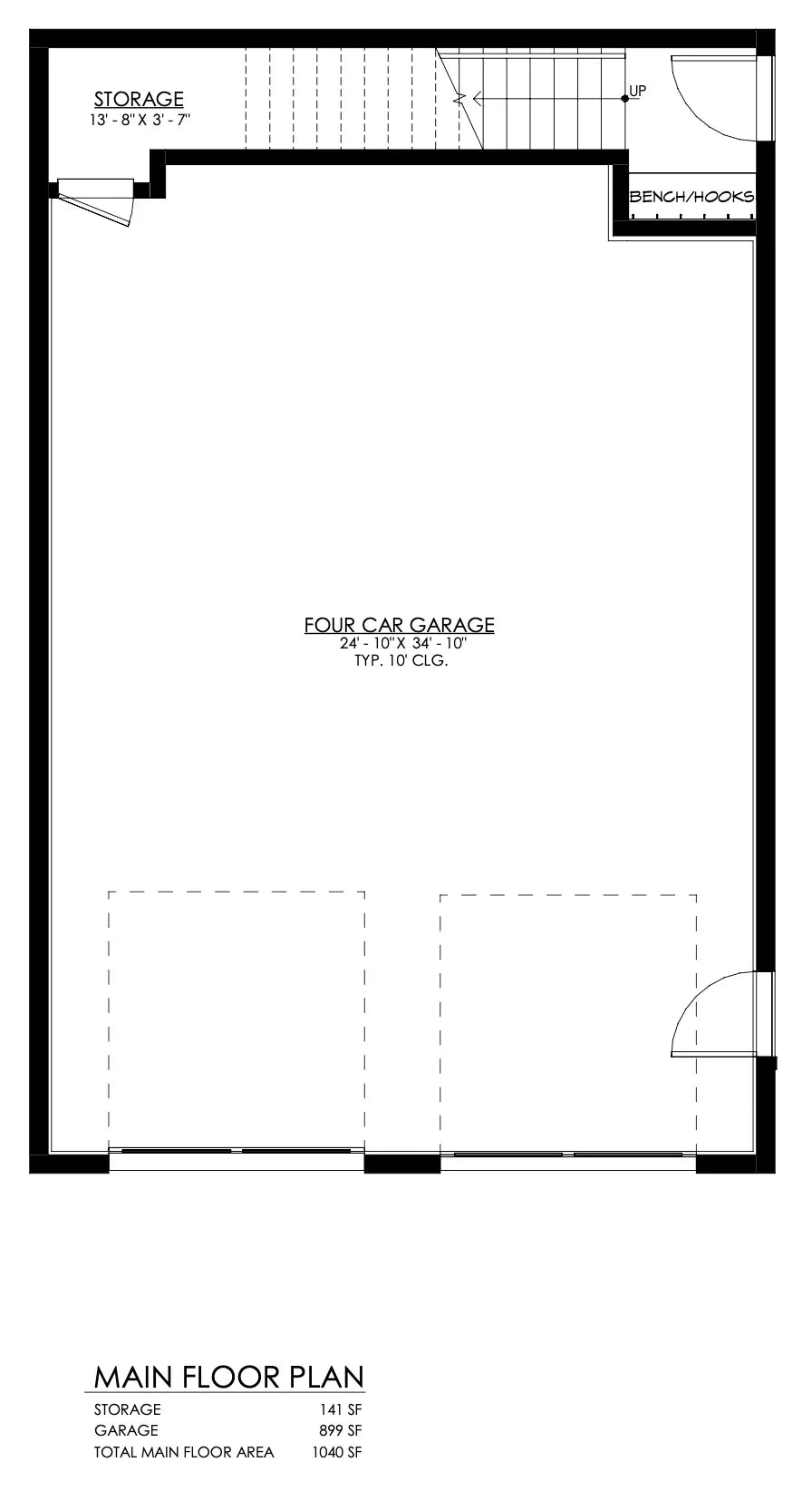 Bookside Main Floor Plan