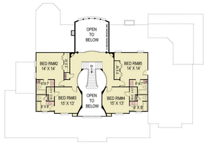a090-a broadstone lodge, archival design, second floor plan