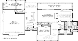 brookfield walk - archival designs house plans, floor plan