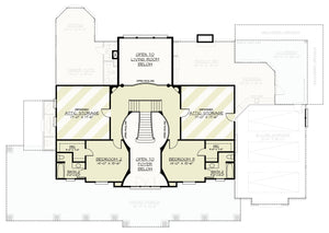 brookwood house plan - archival designs house plans, floor plan