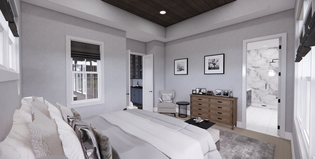 Langford House Plan - Bedroom