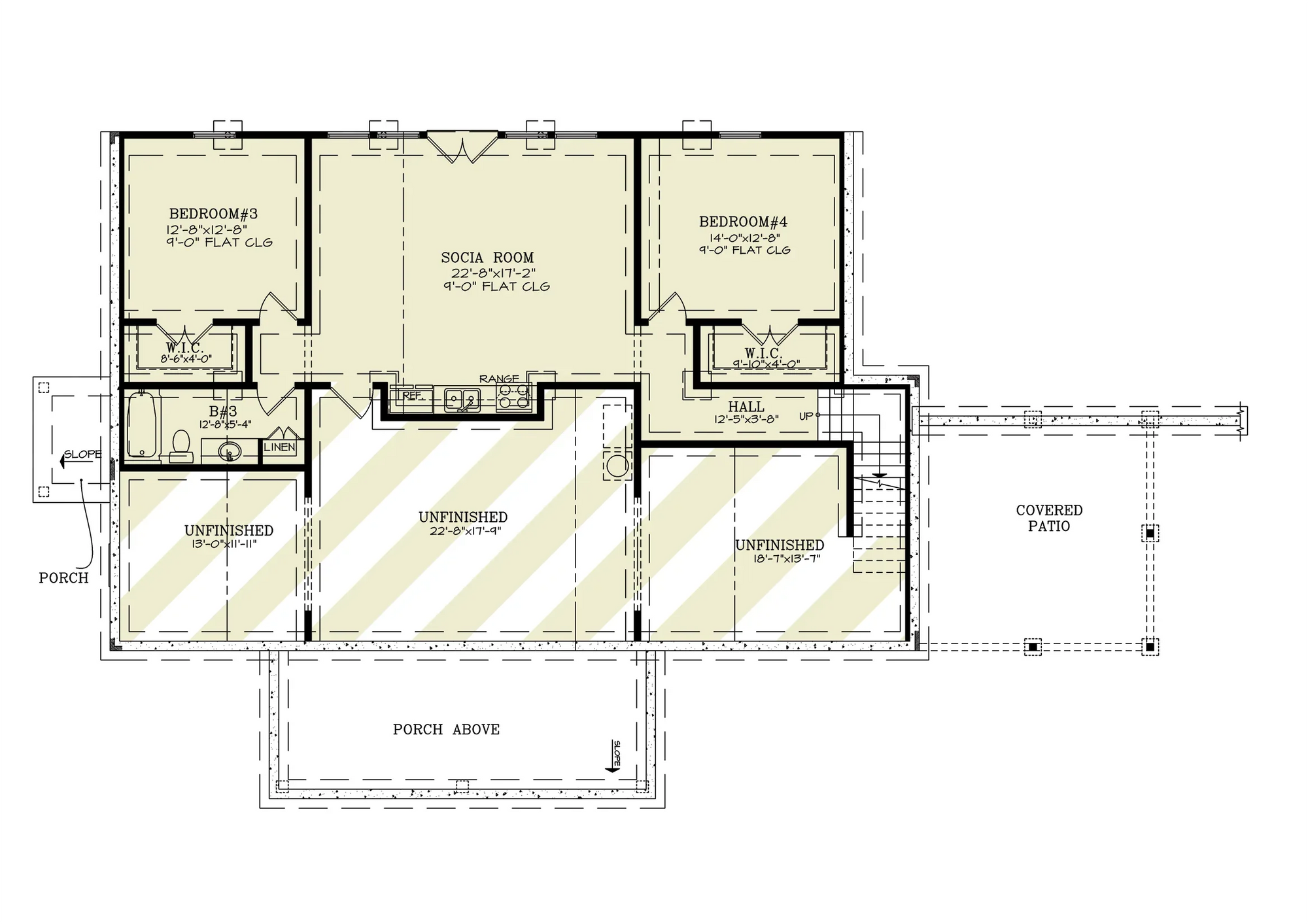 Cedarwood Cottage B Basement Floor Plan