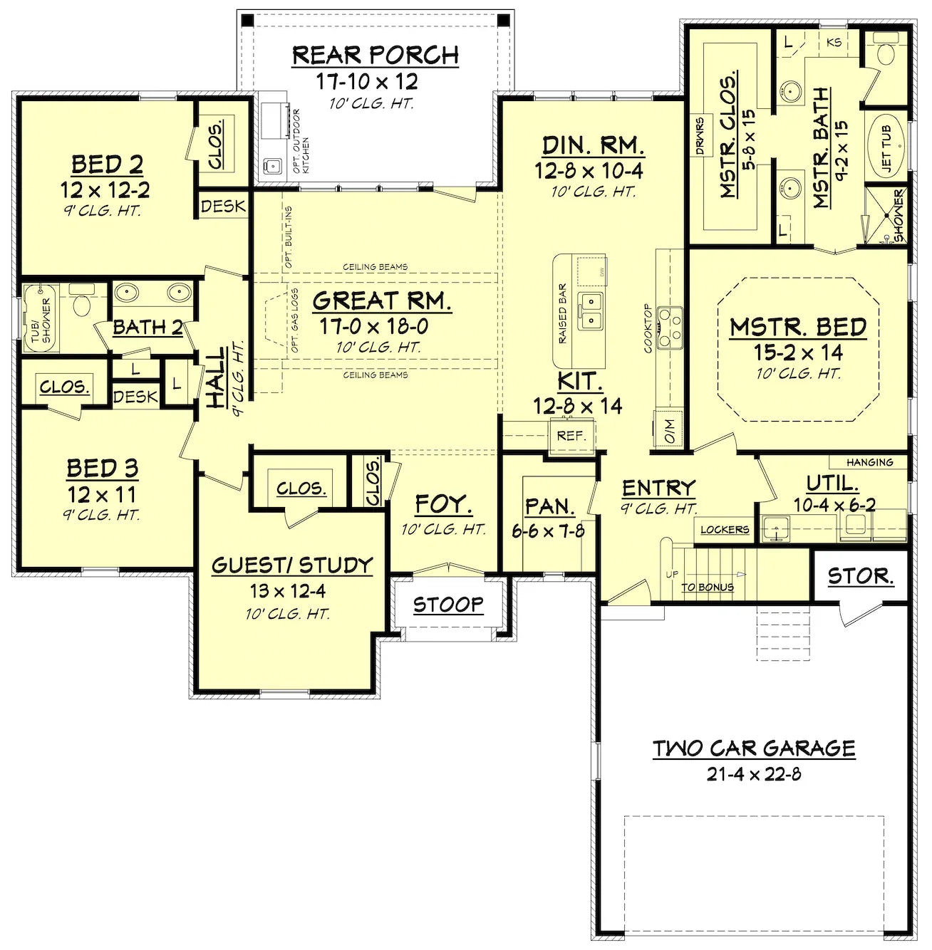 Corbin Main Floor Plan