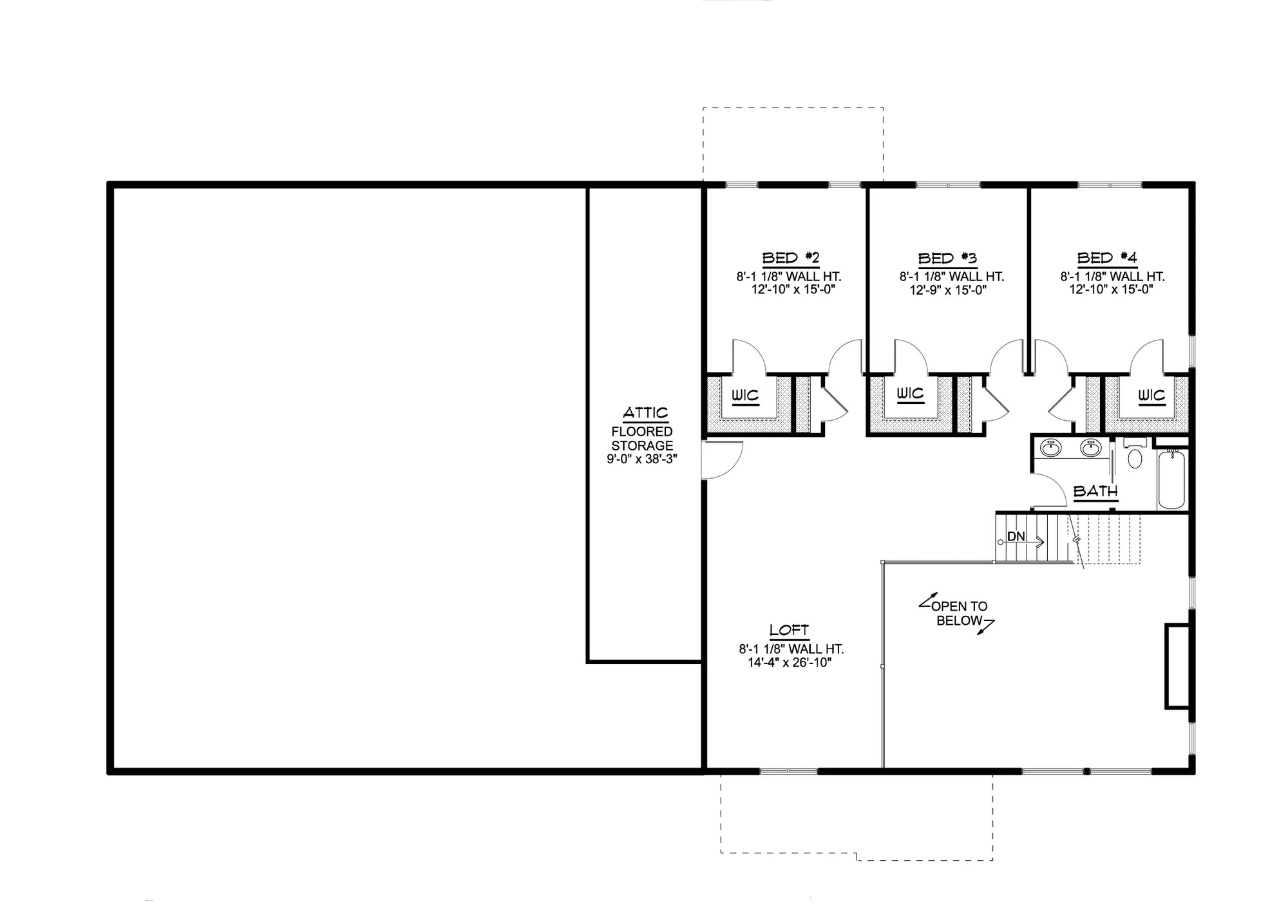 Dave Second Floor Plan