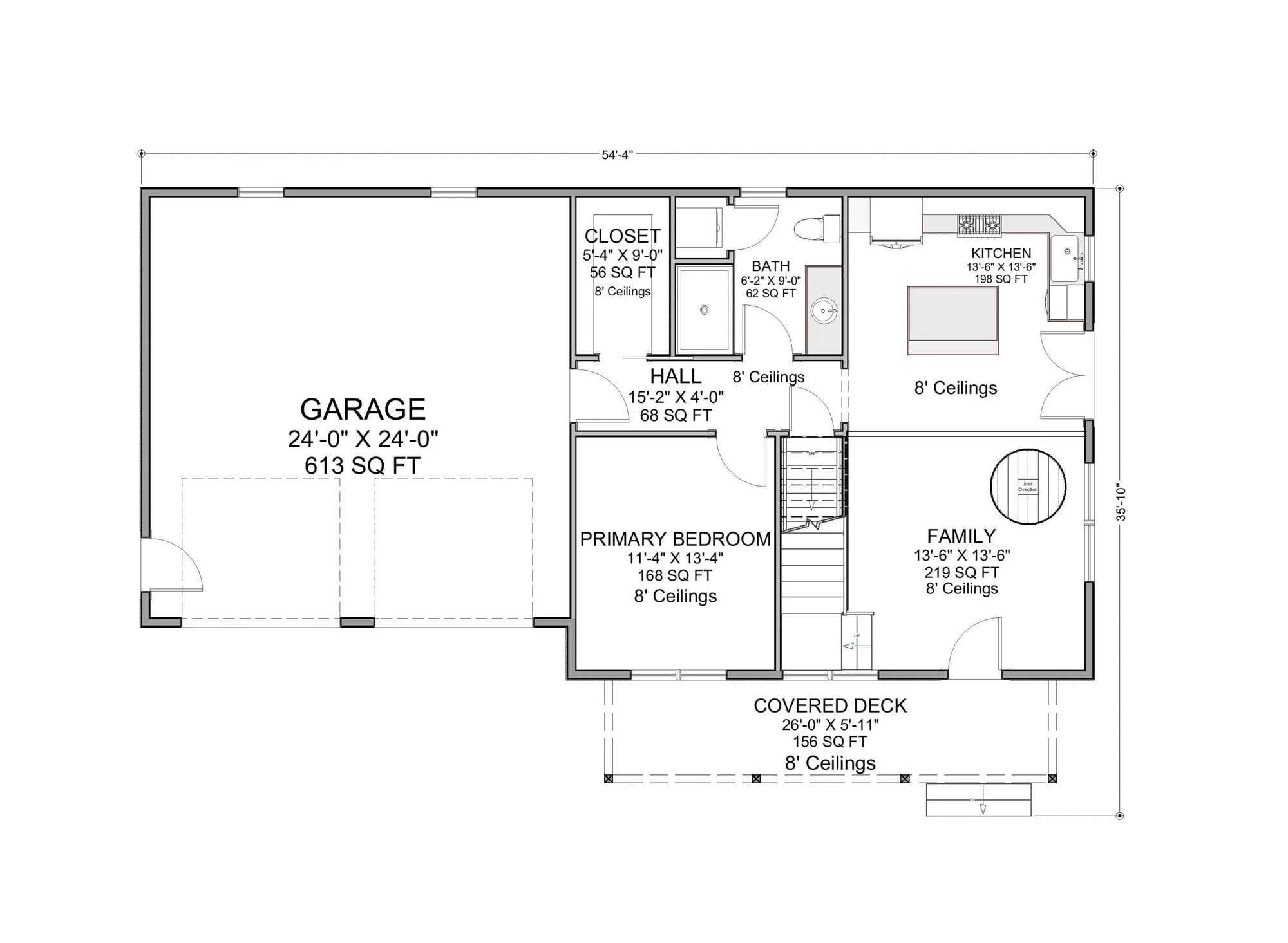 Dogwood End Archival Designs Floor Plan