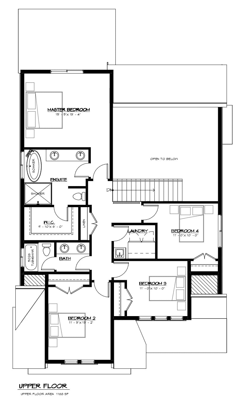 Upper Floor Plan
