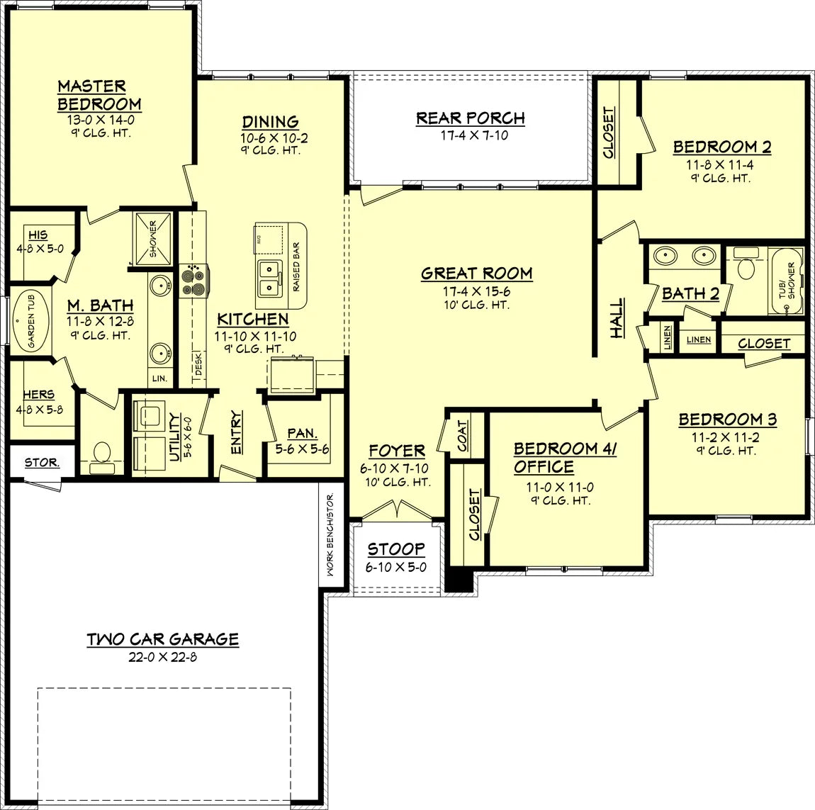 Ellenwood Main Floor Plan