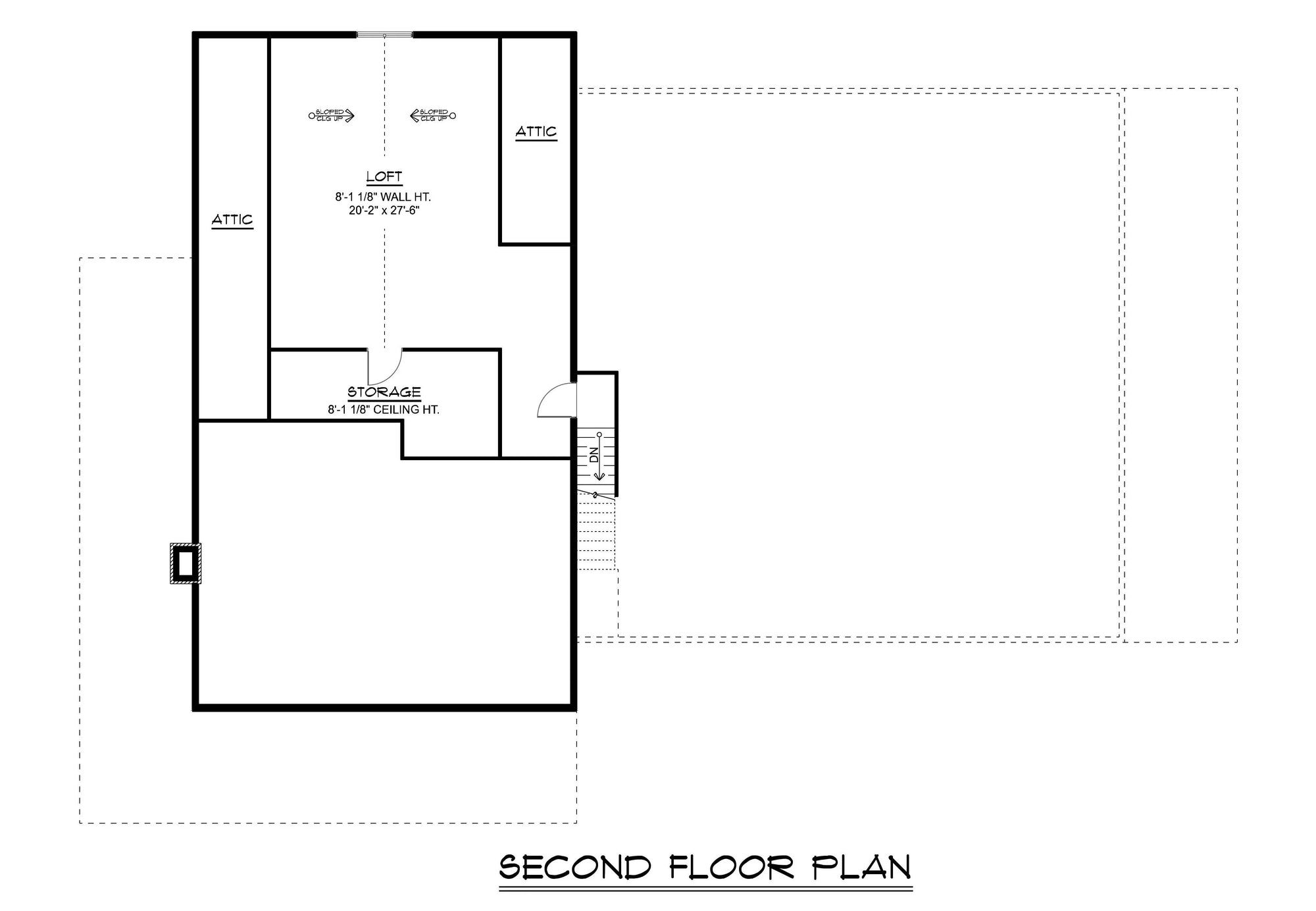 Estilo Second Floor Plan