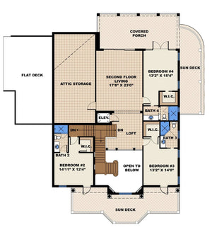 prestige house plan - archival designs house plans, floor plan