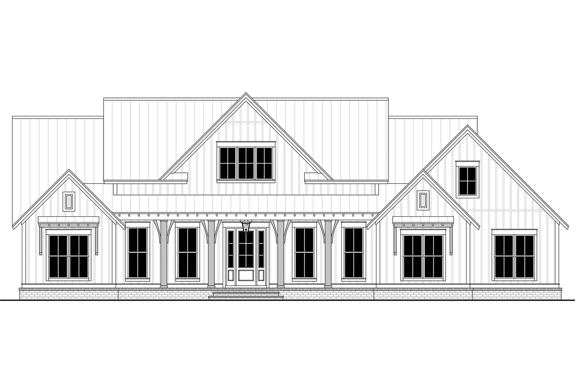 Glynnwood House Plan -  Elevation Front