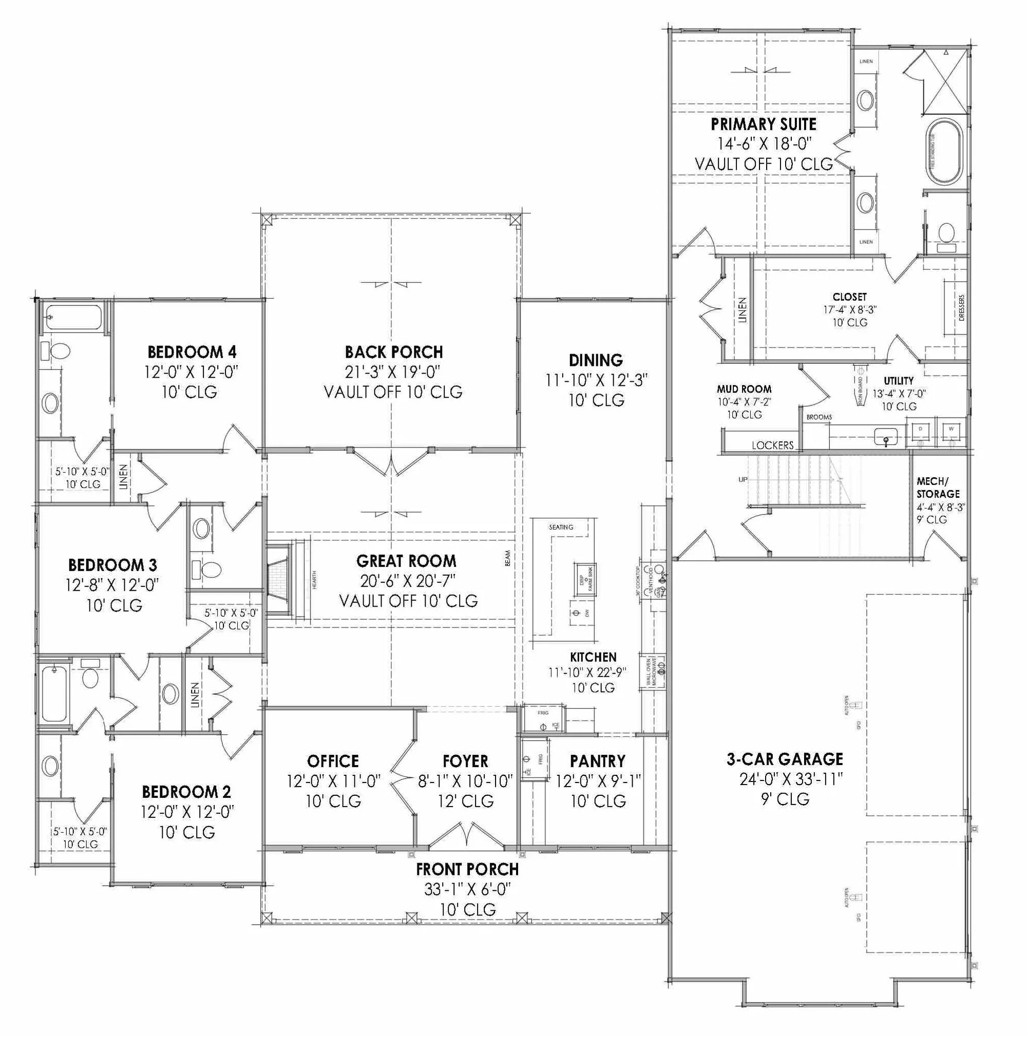 Felci Main Floor Plan