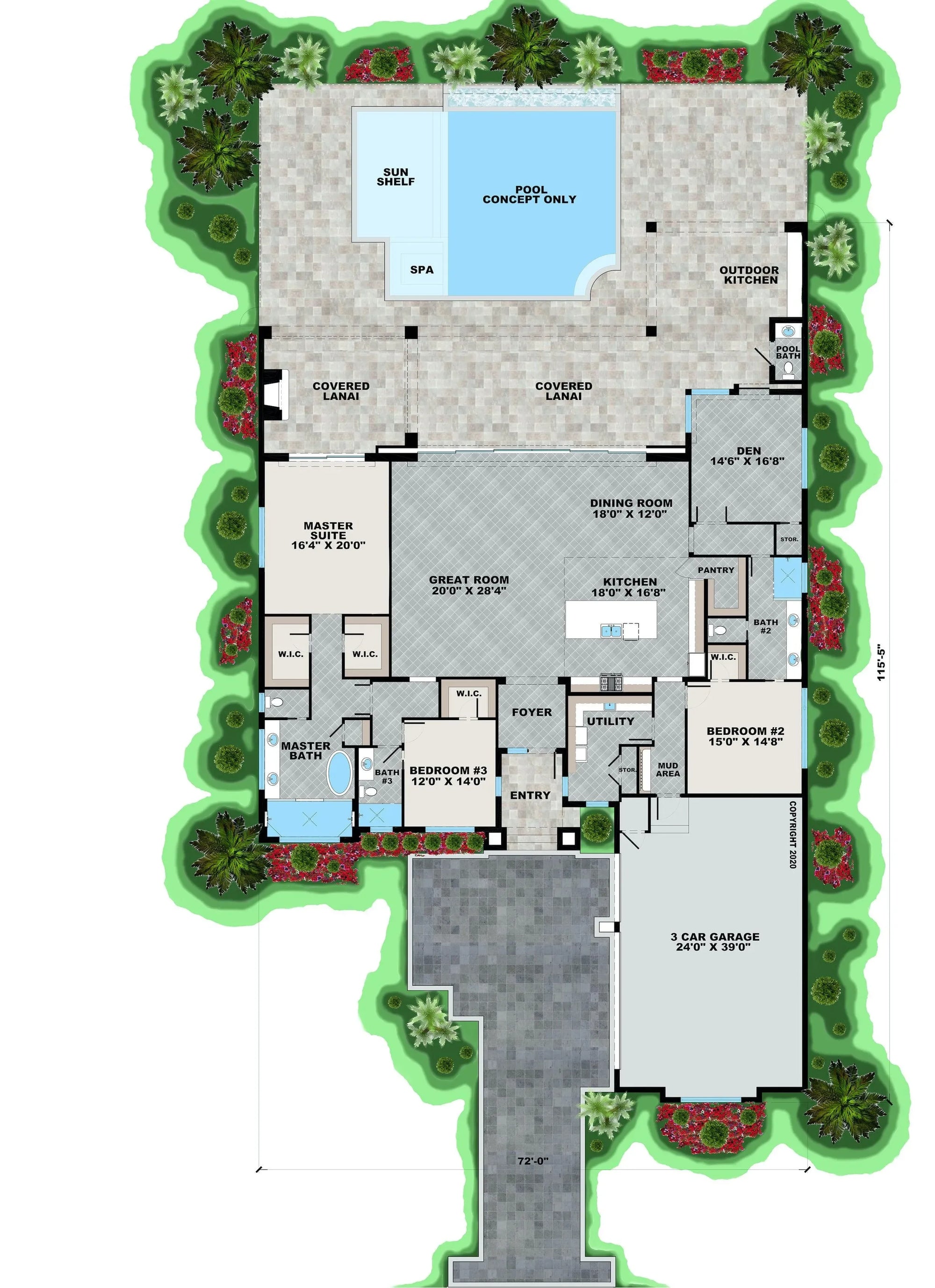 Haven House Plan - Archival Designs House Plans, floor plan