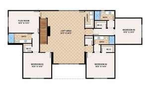 montego house plan - archival designs house plans, floor plan