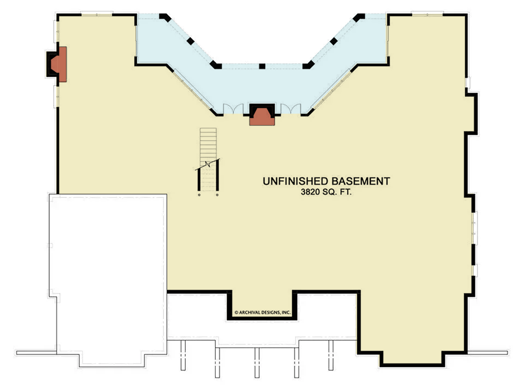 A213-A Haisten House Plan Floor Plan