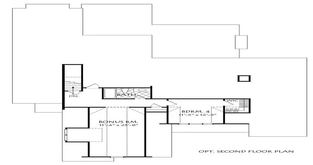 Hickory Flat - Archival Designs House Plans, floor plan